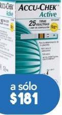 Farmacia San Pablo Accu chek active tiras caj c/25 oferta