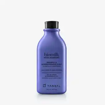 Bio milk mora arándano shampoo y acondicionador 2 en 1