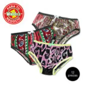 Mayoreo de ropa interior para niña, 12 piezas