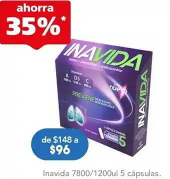 Farmacia San Pablo Inavada 7800/1200ui 5 Cápsulas oferta