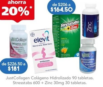 Farmacia San Pablo Just Collagen Colágeno Hidrolizado 90 Tabletas oferta