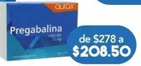 Farmacia San Pablo Aurax pregabalina 75mg c/28 cap oferta
