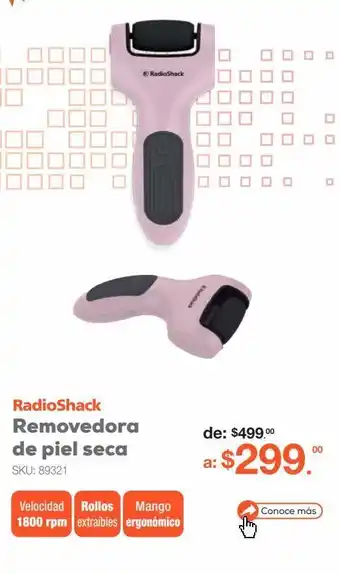 Removedor de piel seca radioshack / rosa