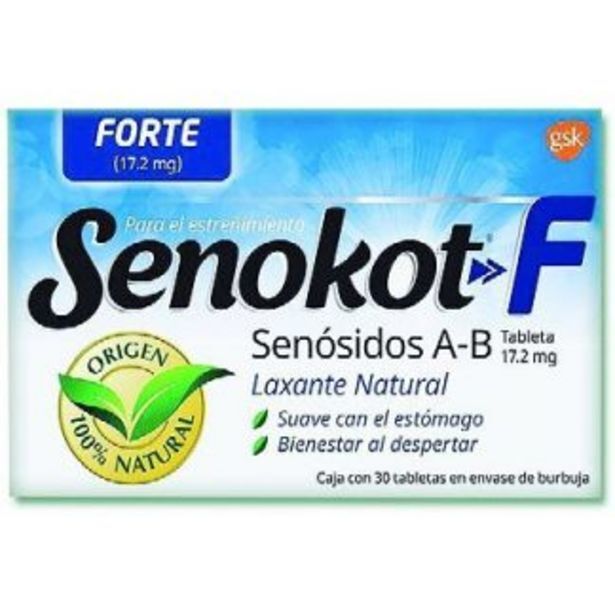 Farmacias San Isidro y San Borja Senokot f 374mg tab c/ oferta