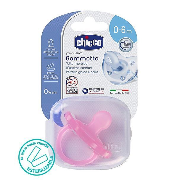 Sears Chupón physio soft rosa niña 0-6m chicco oferta