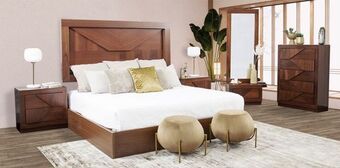 Muebles Dico Recámara king size / matrimonial cartagena tzalam 5 piezas oferta
