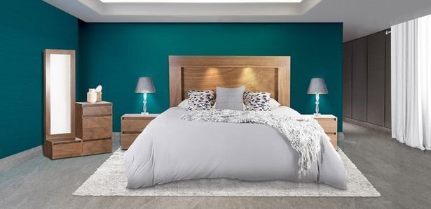 Muebles Dico Recámara king size / matrimonial azury parota 5 piezas oferta