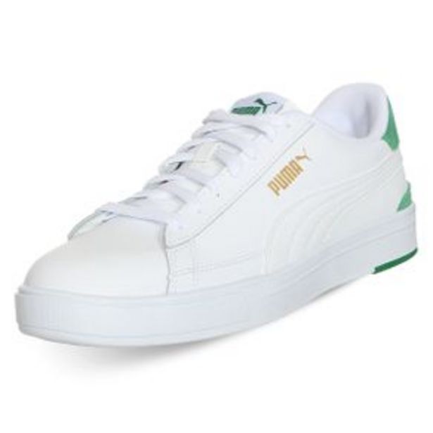 Tenis casual para caballero puma smash blanco 365215 36 oferta en El Bodegon