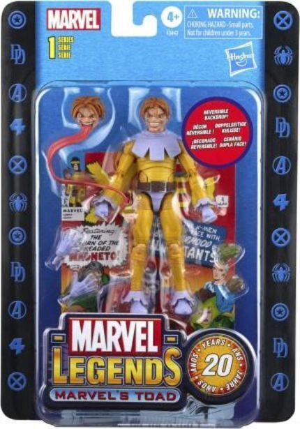 Julio Cepeda Jugueterías Marvel legends series -serie 1 del 20 aniversario - figura toad oferta
