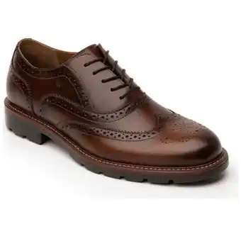 Choclo de piel café para hombre bostoniano quirelli modelo elo 88602s