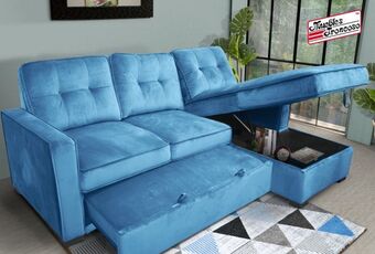 Sala casper azul modular importada