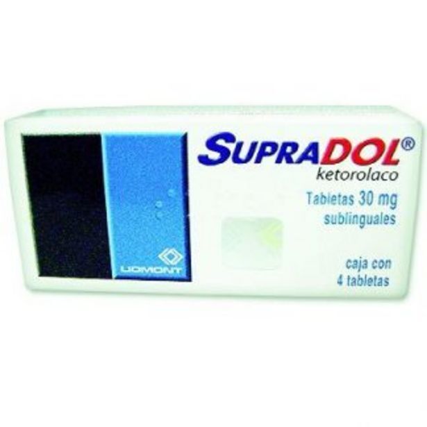 Farmacias San Isidro y San Borja Supradol 30mg subl tab oferta