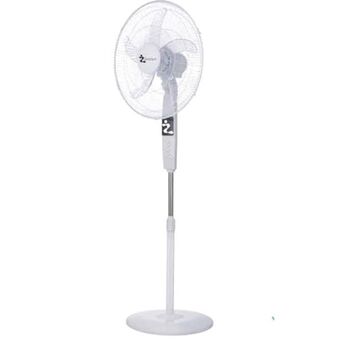 Bomssa Ventilador zmartech pedestal 18" blanco oferta