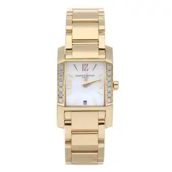 Nacional Monte de Piedad Reloj baume & mercier para dama modelo hampton en oro amarillo 18 kilates. oferta
