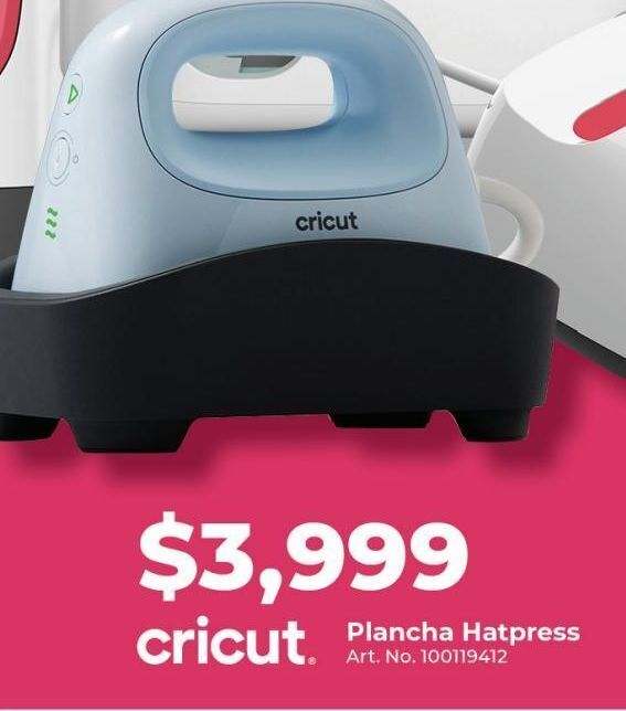 Office Depot Plancha hatpress cricut oferta