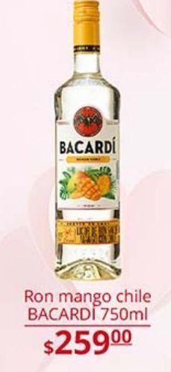 La Comer Ron mango chile bacardí 750ml oferta