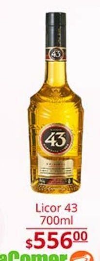 La Comer Licor 43 700ml oferta