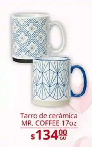 La Comer Tarro de cerámica mr. coffee 17oz oferta