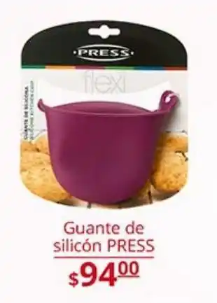Guante de silicón press