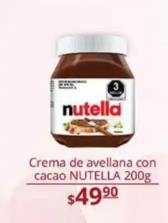 La Comer Crema de avellana con cacao nutella 200g oferta