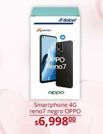 Smartphone 4g reno7 negro oppo