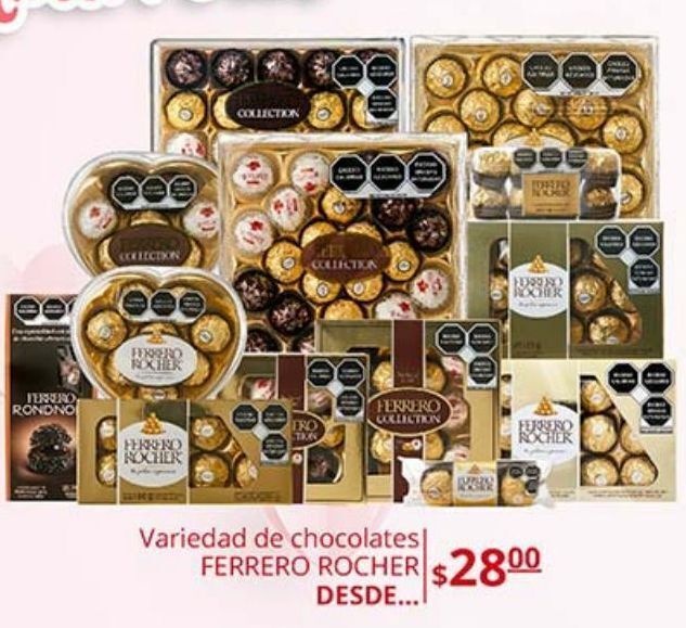 Descubrir 46+ imagen chocolates ferrero rocher farmacia guadalajara