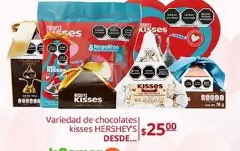 Chocolates kisses hershey's