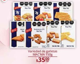 La Comer Galletas mac'ma 150g oferta