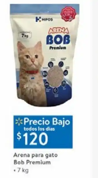 Arena para gato bob premium 7 kg