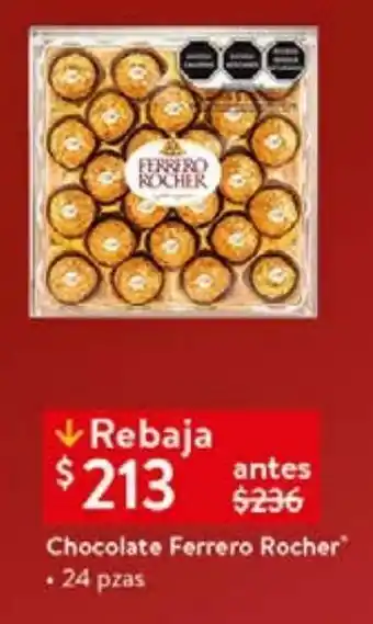 Chocolate ferrero rocher 24 piezas