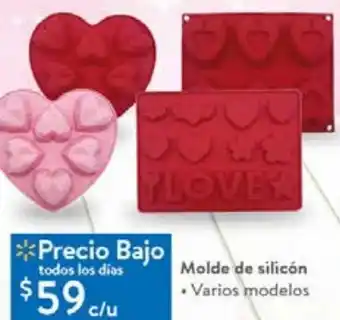 Molde de silicón