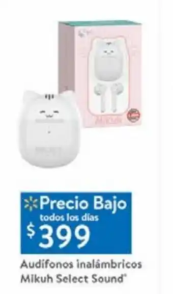 Audifonos inalambricos mikuh select sound
