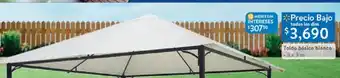 Walmart Toldo básico blanco 3 x 3m oferta