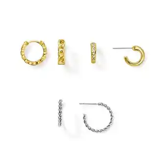 Ésika Estuche de aretes x3 trilogy oferta