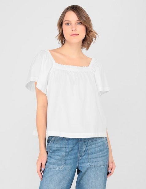 GAP Blusa gap manga corta para mujer oferta