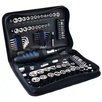 Juego herramientas mecanica 85 pz con estuche y matraca