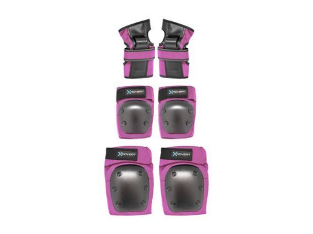 PCEL Rodilleras y coderas protectoras hover-1 h1-apdcl-m, medianas. color rosa. oferta