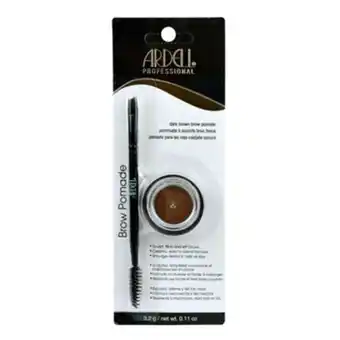 Pomada para cejas con cepillo, dark brown, ardell 3.2 g