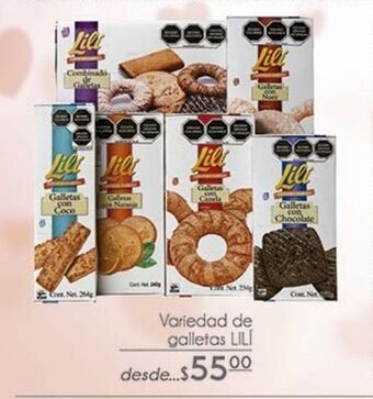 Fresko Variedad de galletas lili oferta