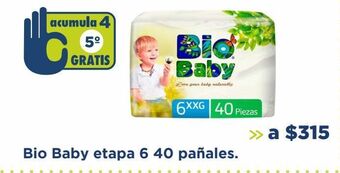 Farmacia San Pablo Bio baby etapa 6 40 pañales. oferta