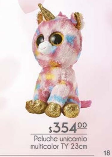 Fresko Peluche unicornio multicolor ty 23cm oferta
