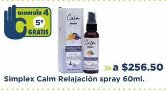 Farmacia San Pablo Simplex calm relajación spray 60ml. oferta