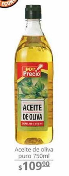 La Comer Aceite de oliva puro 750ml oferta