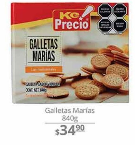 La Comer Galletas marías 840g oferta