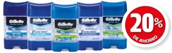 Farmacias Guadalajara Desodorantes Gillette en Aerosol o Gel oferta
