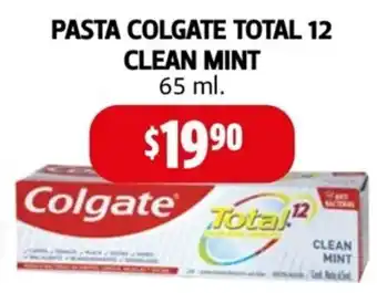 Farmacias Guadalajara Colgate Pasta Total 12 Clean Mint 65 ml oferta