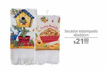 La Comer Secador estampado 40x60cm oferta