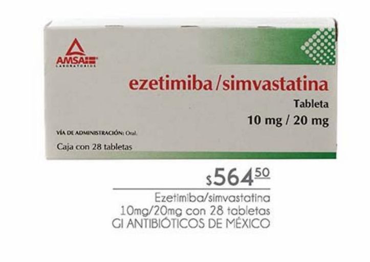  Simvastatina Multilab リーフレット