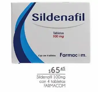 Fresko Sildenafil 100mg con 4 comprimidos oferta