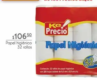 Fresko Papel higiénico ke precio 32 rollos oferta